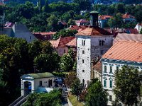 Kula Lotrščak, pogled iz zraka